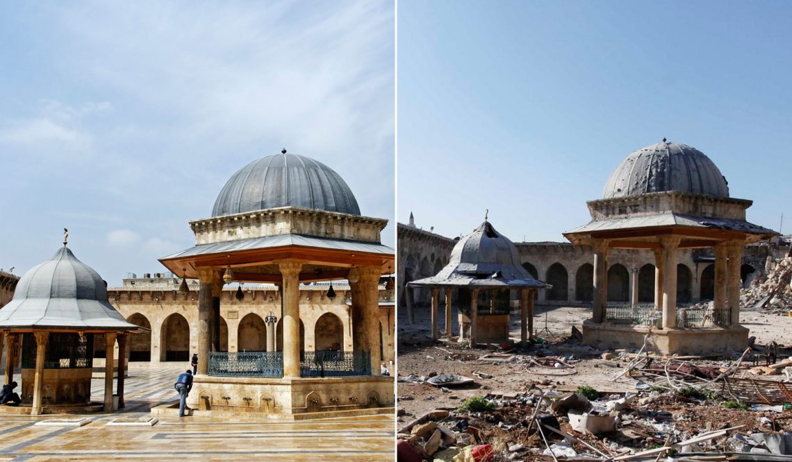 Aleppo before/after