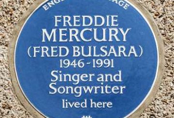 Freddies’s his own plaque